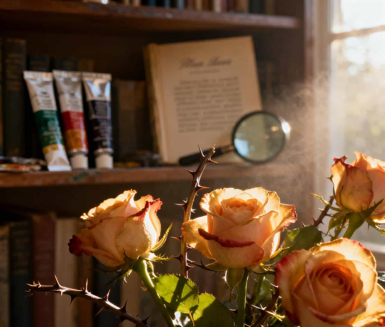 使用DeepSeek和豆包重读《飞鸟集》之二百三十：玫瑰