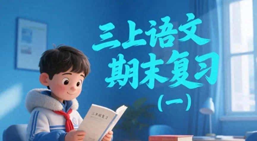 三上语文期末总复习 “知识点全面复盘” 家长必看!(一)