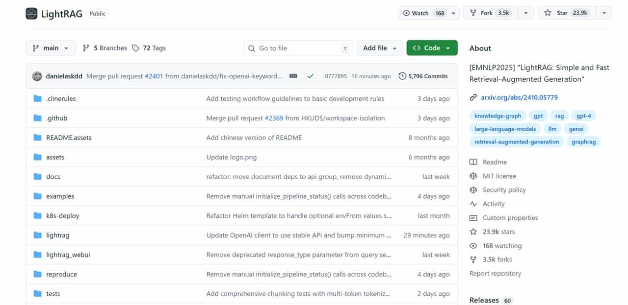 高效构建RAG应用的利器：开源项目LightRAG，简便快捷
