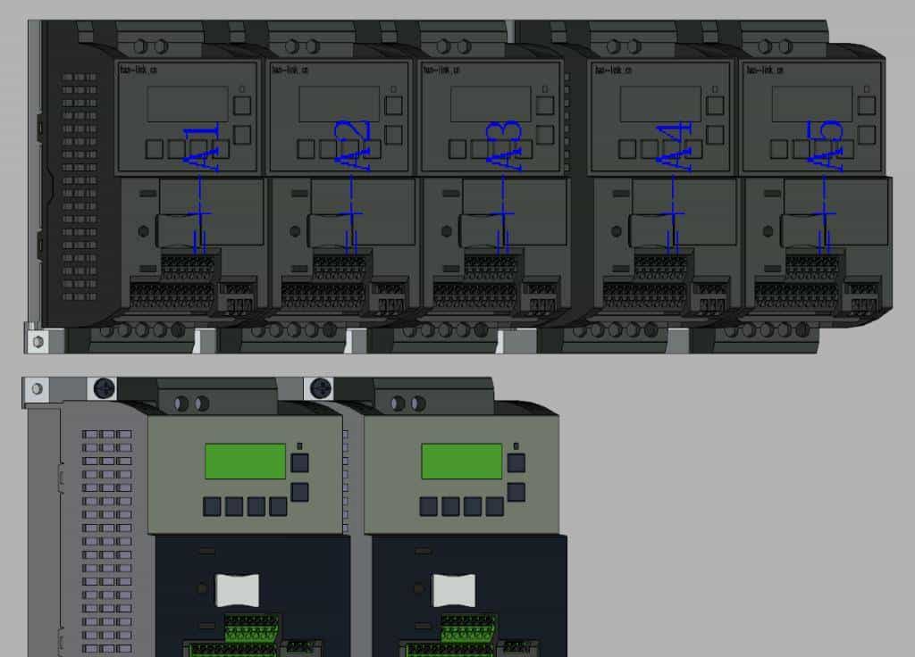 EPLAN部件库-西门子-SINAMICS V20 1AC230V 1.5KW以下变频器