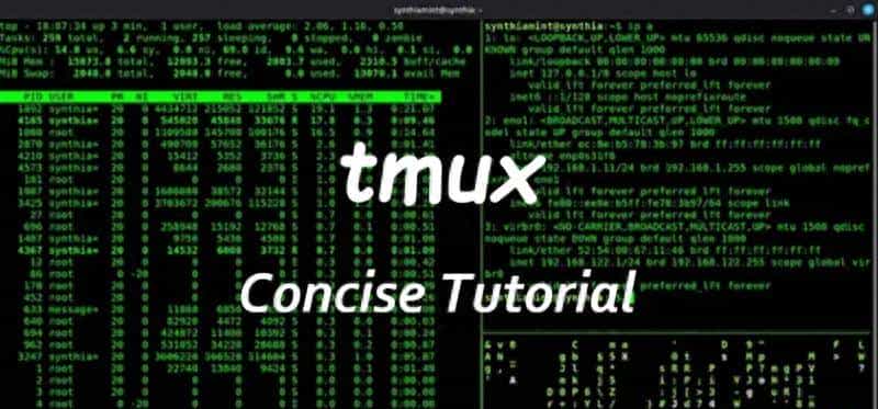 tmux 简明教程