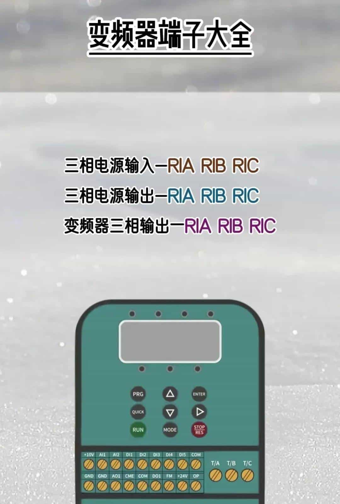 电工知识大全>PLC面板介绍、变频器面包介绍、PLC基本的指令