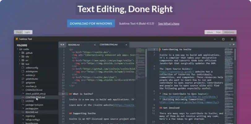 别了，Notepad++这六款文本编辑器可以完美替代