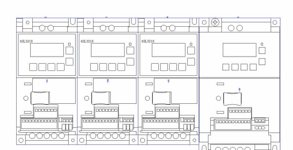 EPLAN部件库-西门子-SINAMICS V20 1AC230V 1.5KW以下变频器