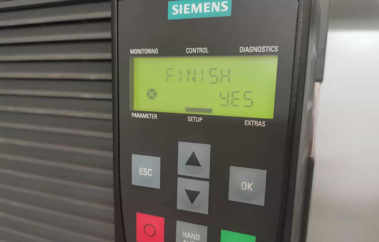 干货~西门子G120变频器面板调试