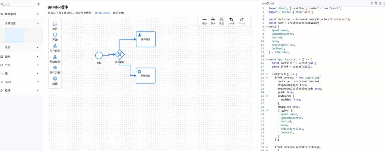 开源LogicFlow：专注于业务自定义的流程图编辑框架