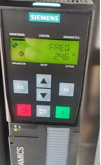 西门子变频器G120XA英文面板参数设置步骤