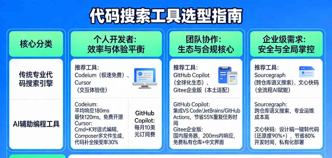 有哪些好用的代码搜索神器