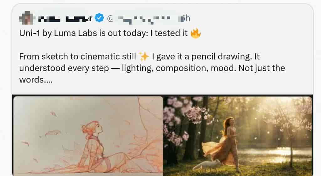 Luma发布Uni-1 弃扩散用自回归架构 重构AI画图逻辑