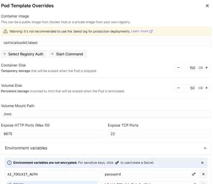 Ostris AI工具包LoRA训练指南