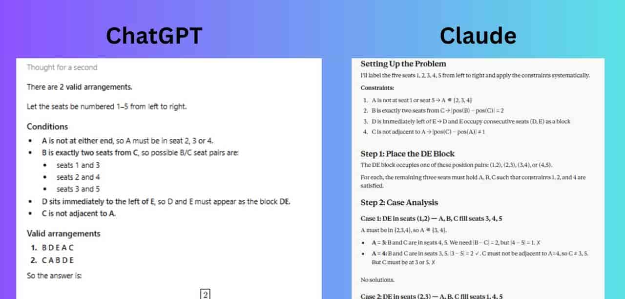 7-0 惨败，谁是霸主： 针对ChatGPT-5.5 和 Claude 4.7的7 项测试
