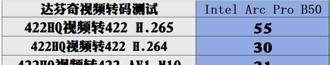 短小精悍的AI与图形工作站专业之选——英特尔锐炫 Pro B50显卡首发评测