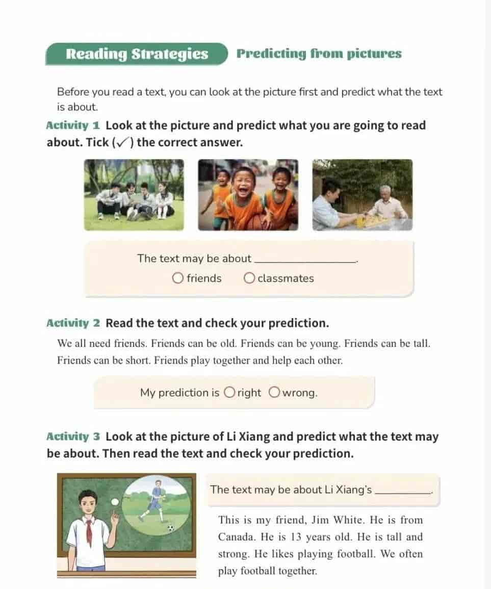 2024秋仁爱版七年级英语新教材电子课本（Unit1）（附单词）