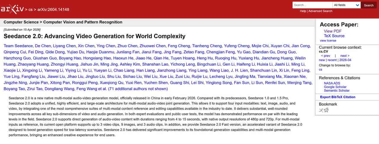 字节Seedance 2.0评测登顶多项第一 视频生成赛道彻底改写