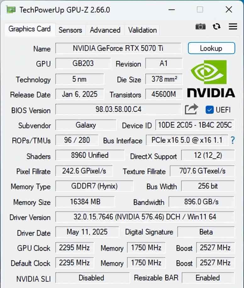 影驰RTX 5070 Ti星曜LUNA OC：DLSS 4+16GB显存定义颜值和性能的双向跃升