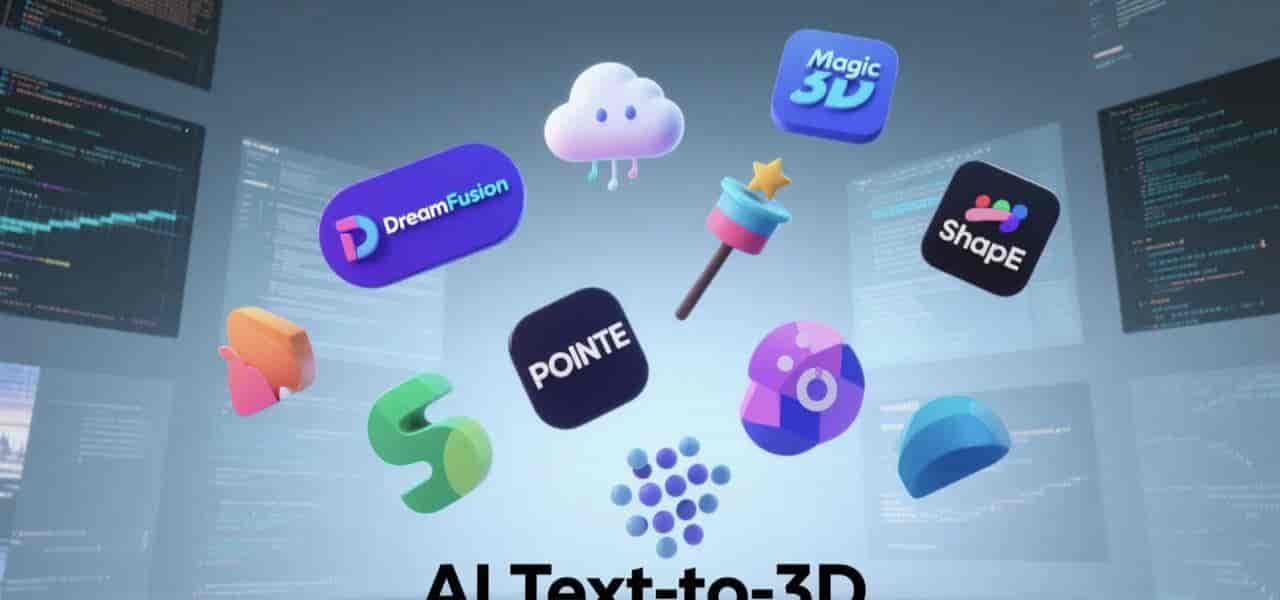 主流 AI 生成 3D 技术流派辨析：Text-to-3D, Image-to-3D 与 NeRF 应用概览
