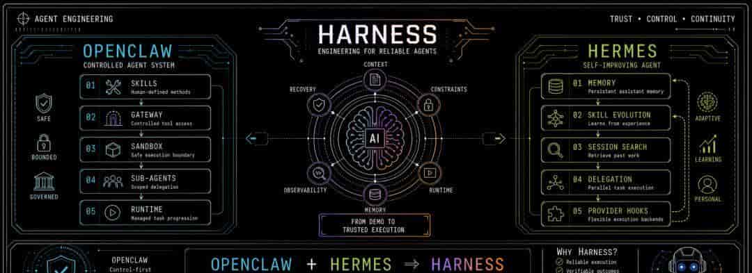 Harness 到底是什么？看看 OpenClaw、Hermes、Claude Code 的演绎吧