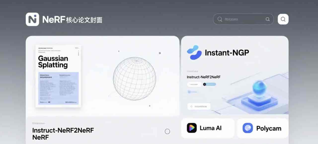 主流 AI 生成 3D 技术流派辨析：Text-to-3D, Image-to-3D 与 NeRF 应用概览
