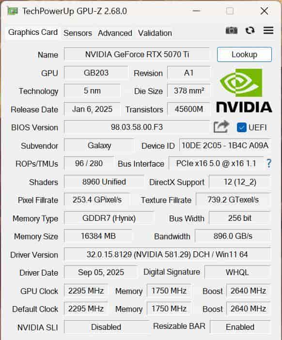 “黑化强三分” RTX 5070 Ti无出其右——影驰RTX 5070 Ti HOF OC LAB 黑魂X
