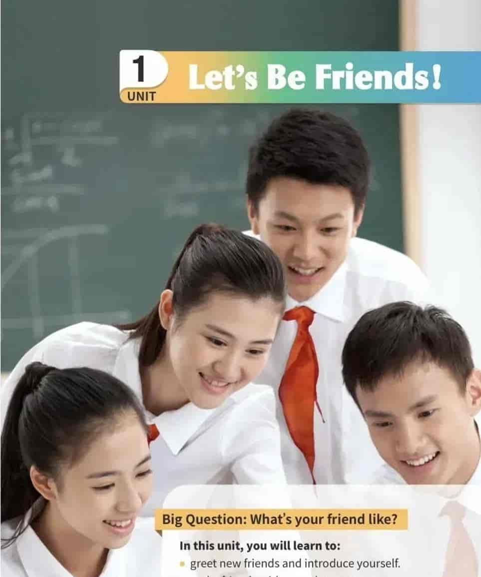 2024秋仁爱版七年级英语新教材电子课本（Unit1）（附单词）