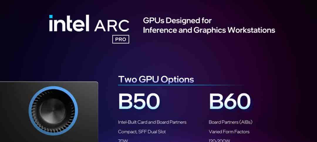 短小精悍的AI与图形工作站专业之选——英特尔锐炫 Pro B50显卡首发评测