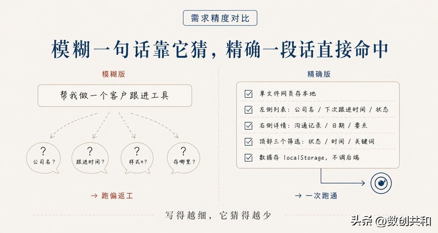 非技术人学 AI Coding，最容易踩坑不是“不会写代码”，场景与实战