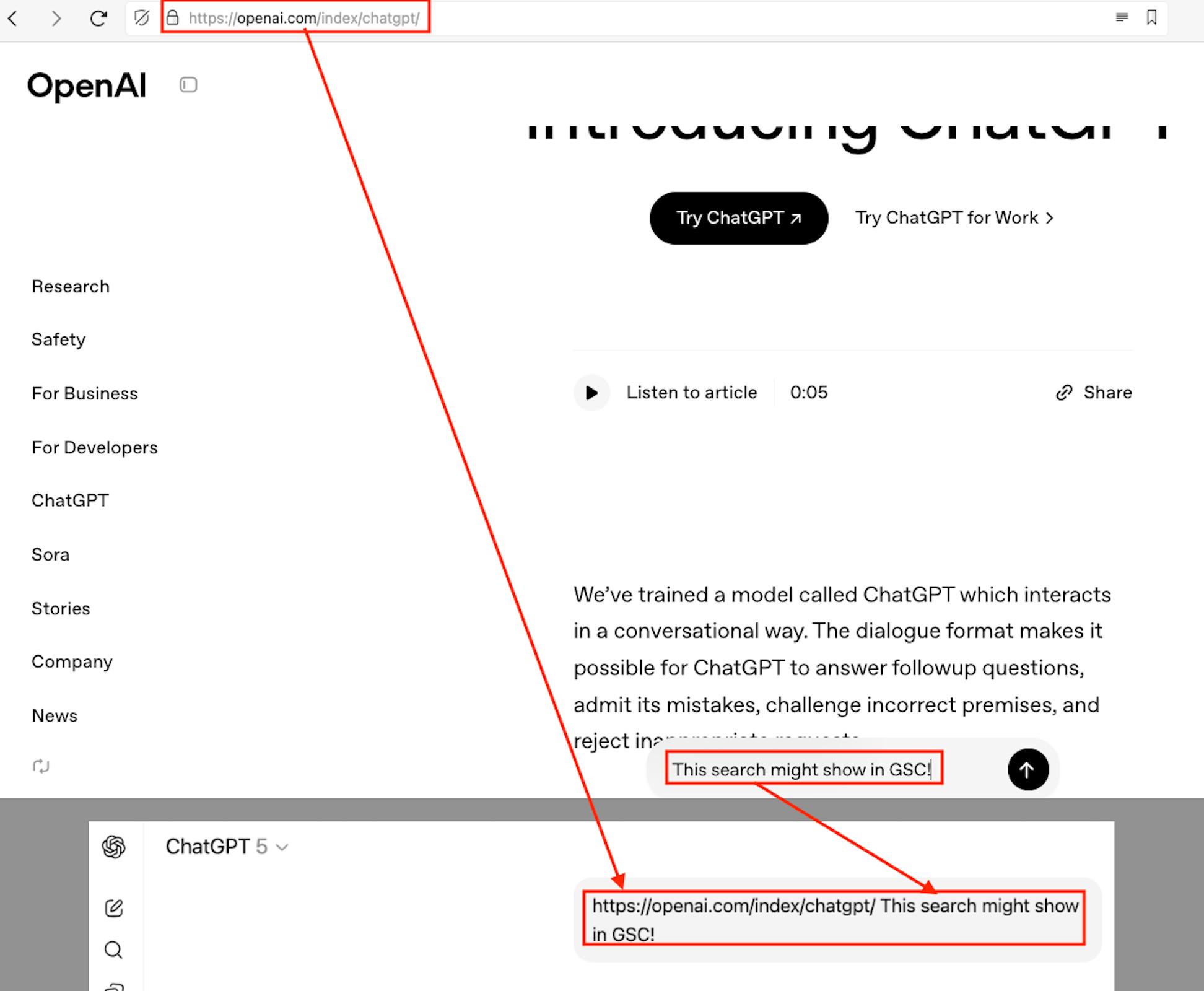 ChatGPT故障致私人提示泄露至Google Search Console