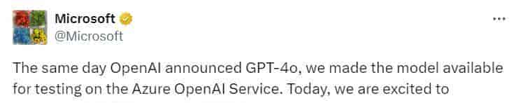 Copilot功能大礼包！微软让个人AI助手进入团队，GPT-4o现已助力Azure，浏览器视频实时翻译