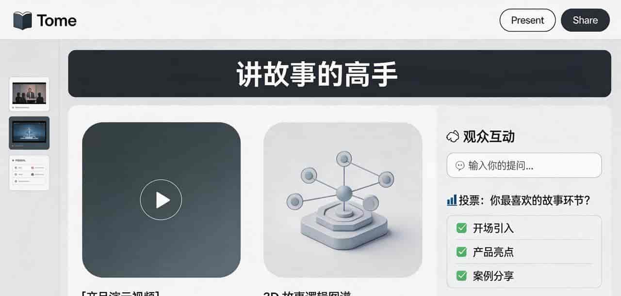 告别加班！这3个AI工具让PPT制作秒完成