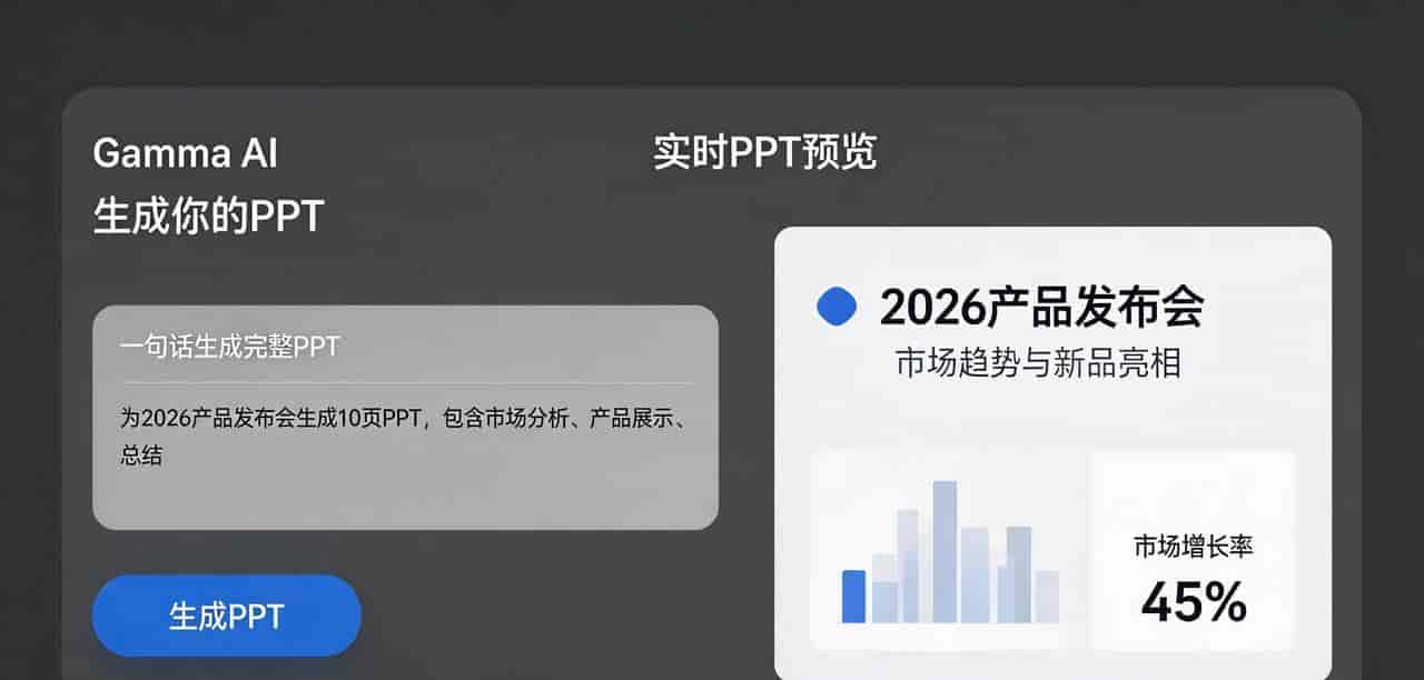 告别加班！这3个AI工具让PPT制作秒完成