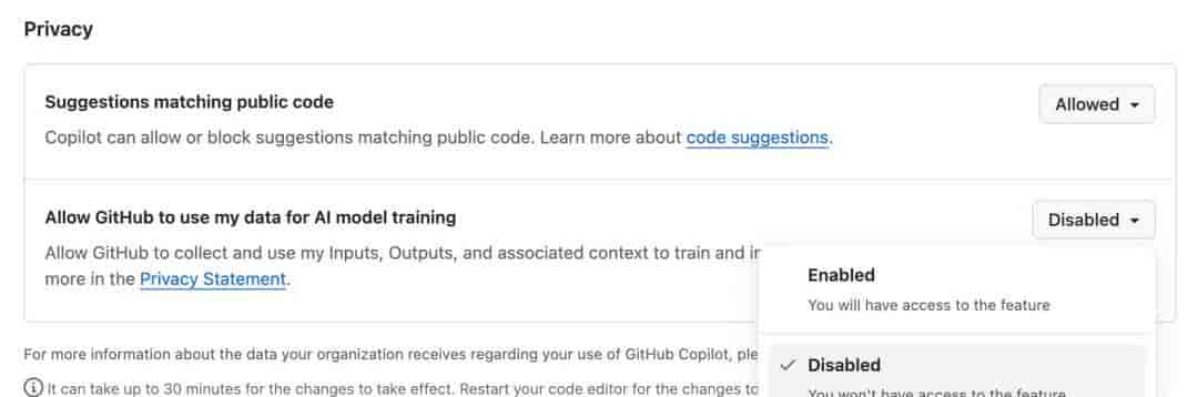 用得越多、失业越快？GitHub 大改 Copilot 规则：默认拿个人代码训练 AI，还搬出 Anthropic 挡枪！