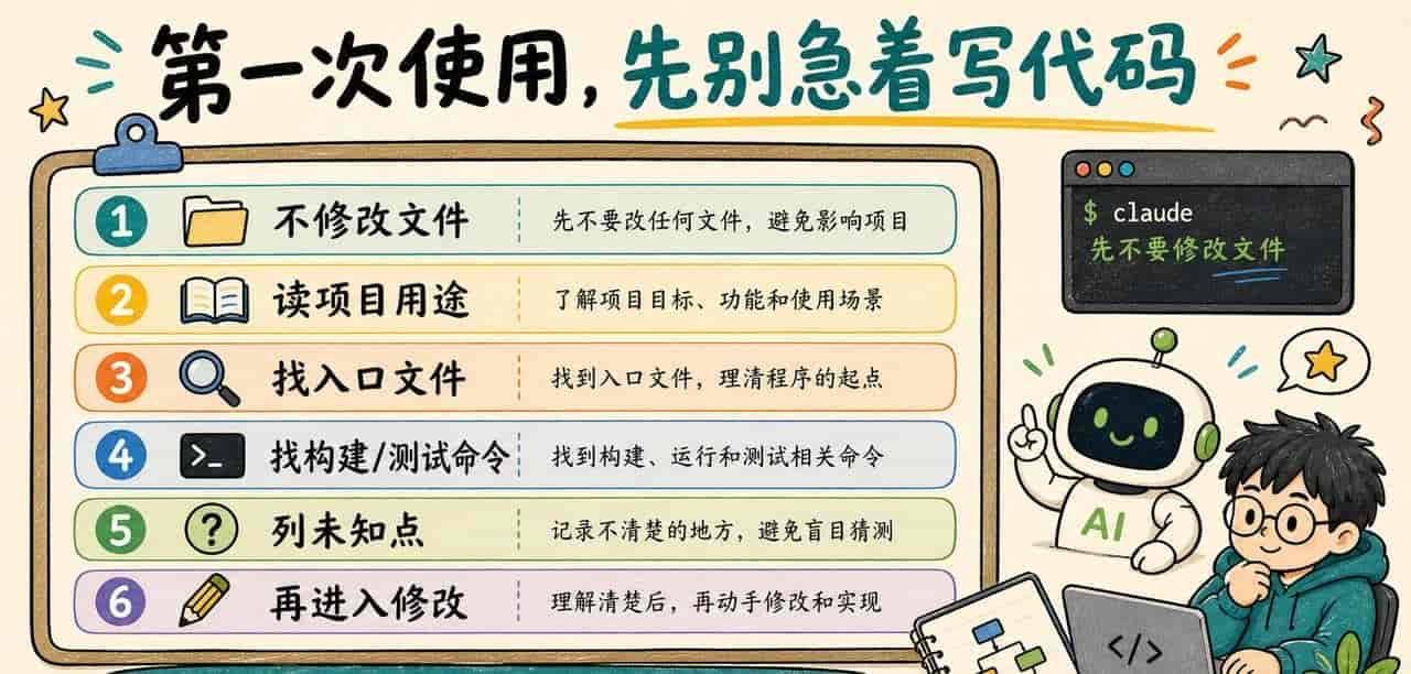 安装 Claude Code 之后，先搞懂它启动后看到了什么