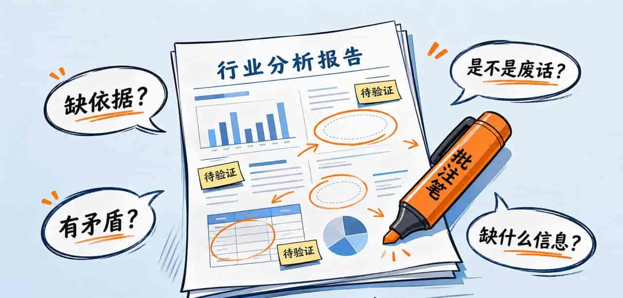同一份行研，先让Grok跑，再让Claude挑刺，结果更稳