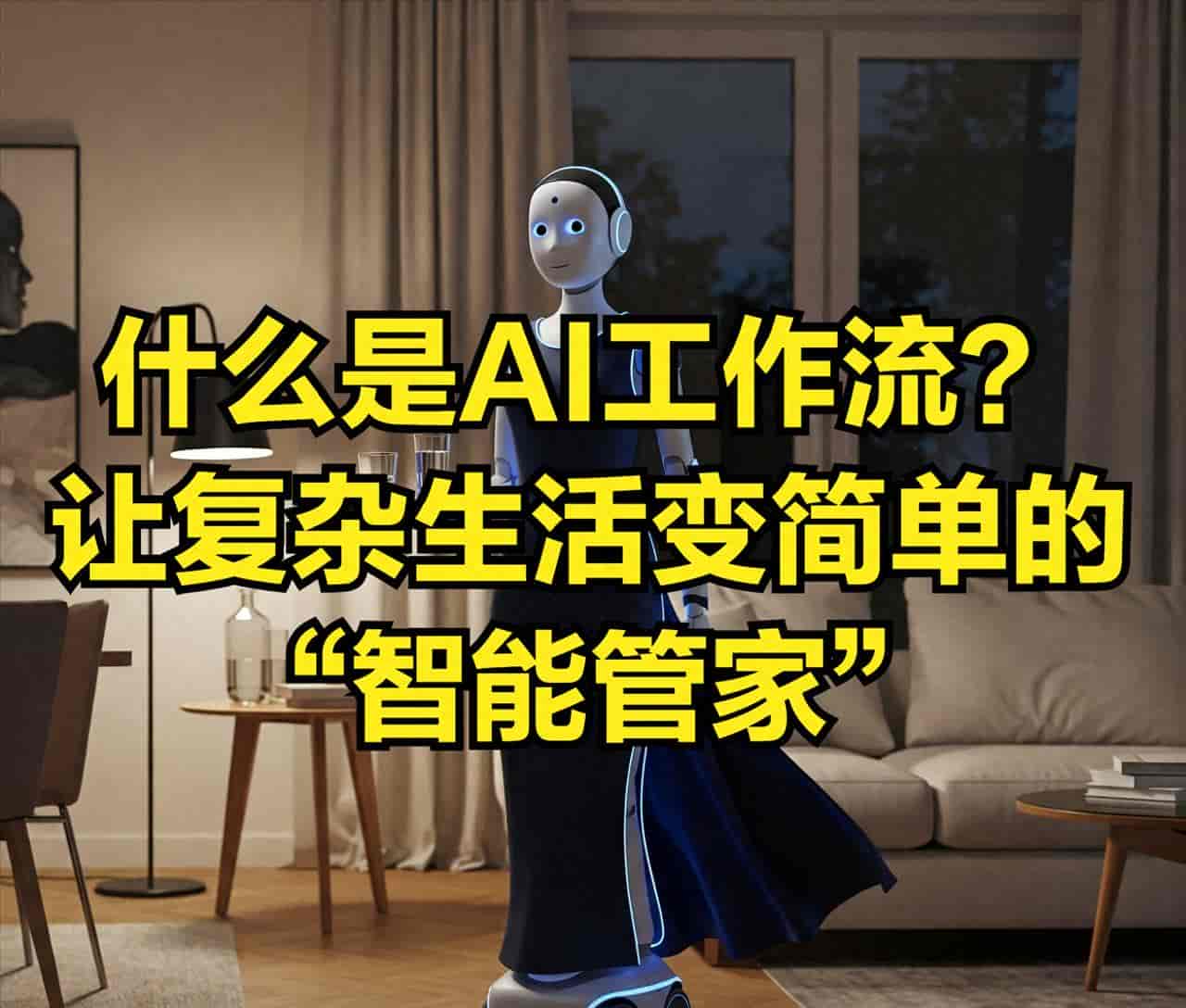 什么是AI工作流?让复杂生活变简单的“智能管家”