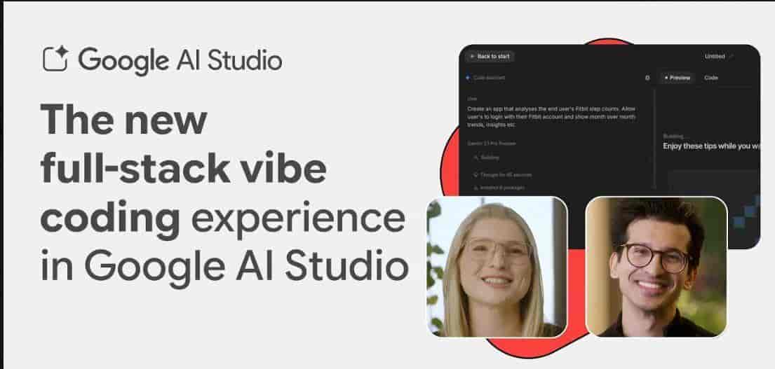 继Stitch 2.0之后谷歌又推出了Google AI Studio 2.0