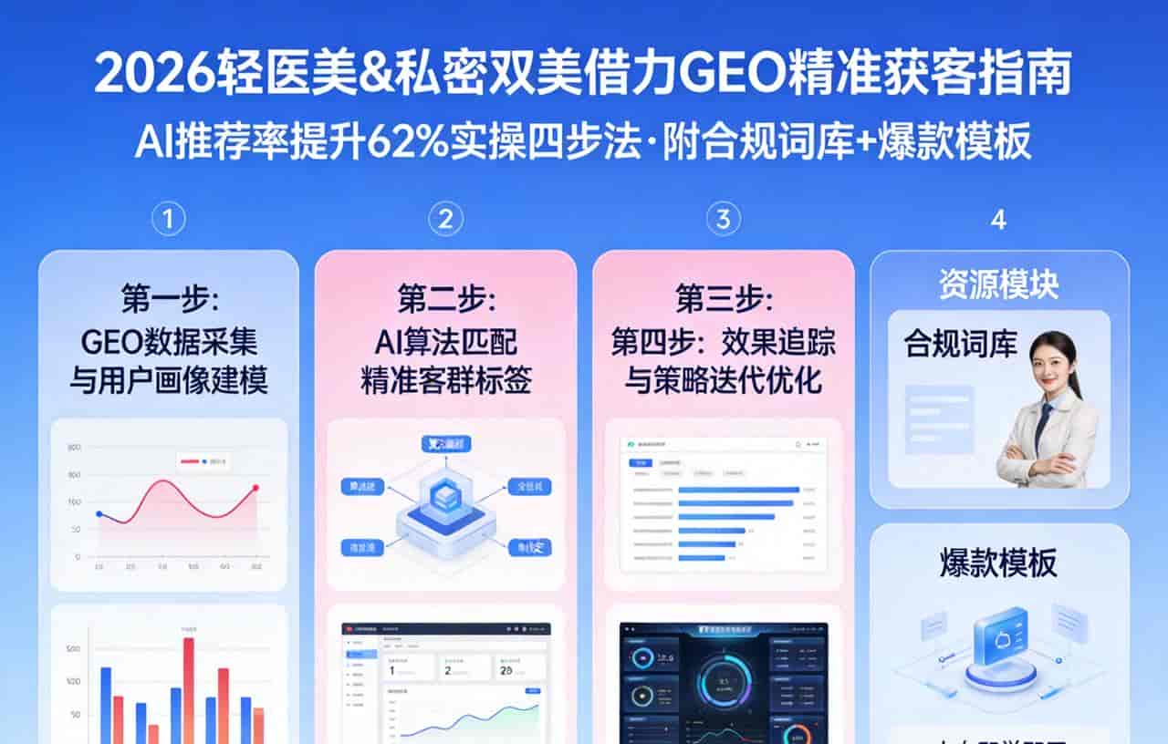 私密双美：3招GEO实战法，让AI主动把高端客送上门