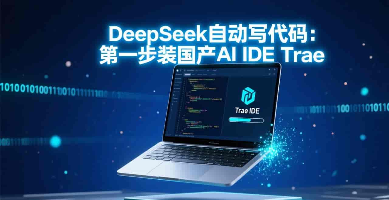 DeepSeek自动写代码：第一步装国产AI IDE Trae
