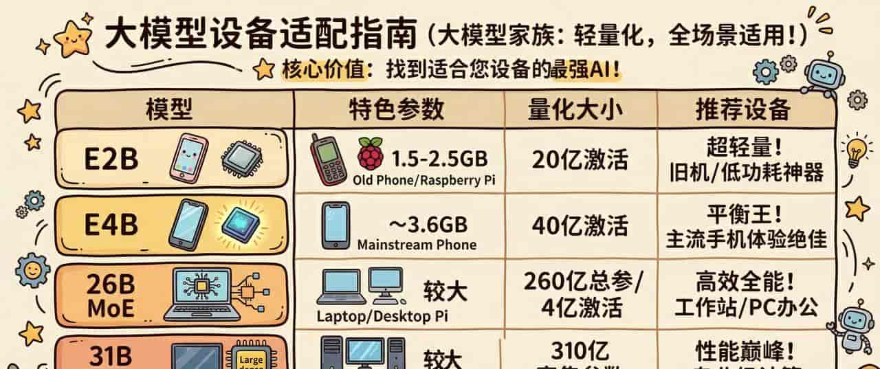 谷歌发布 Gemma 4 全能模型，2 步教你在手机完美运行，离线且免费！