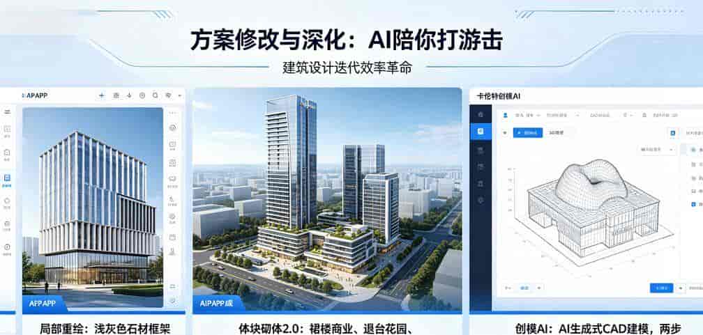 别再用SU“手拉”模型了！建筑施工图已AI生成，还在用SU老套路？