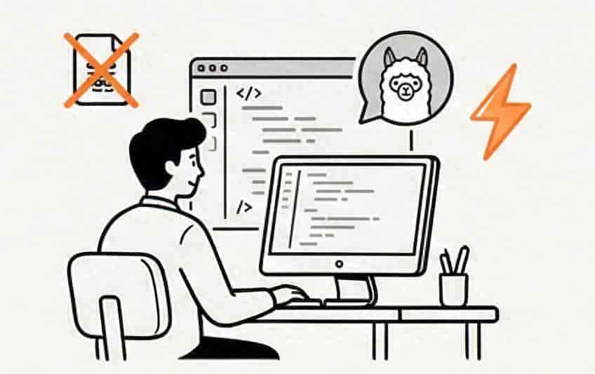 把本地AI塞进VSCode，断网也能飞速写代码，告别Copilot月费