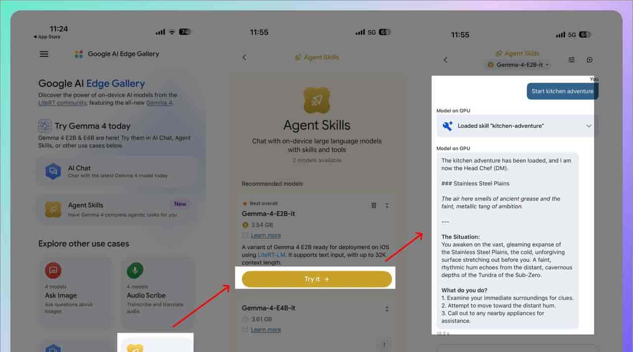 谷歌发布 Gemma 4 全能模型，2 步教你在手机完美运行，离线且免费！