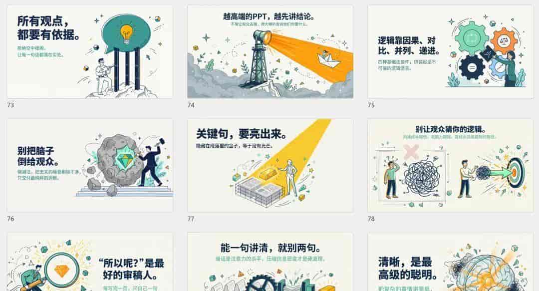 NotebookLM做100页长PPT不翻车，我只靠这3招
