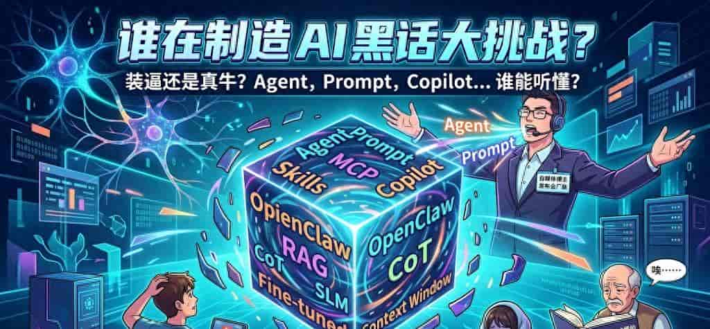 Agent、RAG、CoT…AI 黑话是技术,还是“显得懂”?