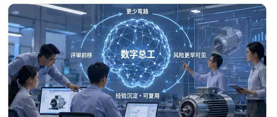 从“AI助手”到“数字总工”:AI如何重塑电机研发的决策层