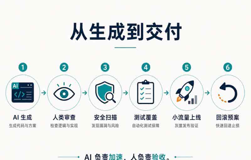 AI 写代码越来越快,但真正值钱的是“敢上线”