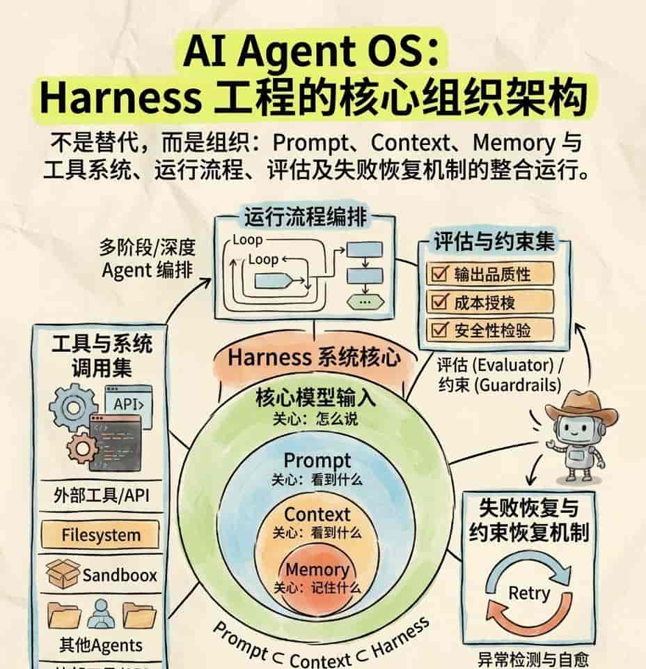 PM 如何看懂 Harness Engineering:把 Agent 的运行问题讲清楚