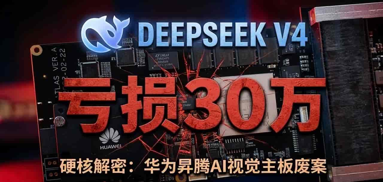 炸了！DeepSeek V4 重磅发布，牵手华为昇腾，直接掀翻欧美大厂垄断