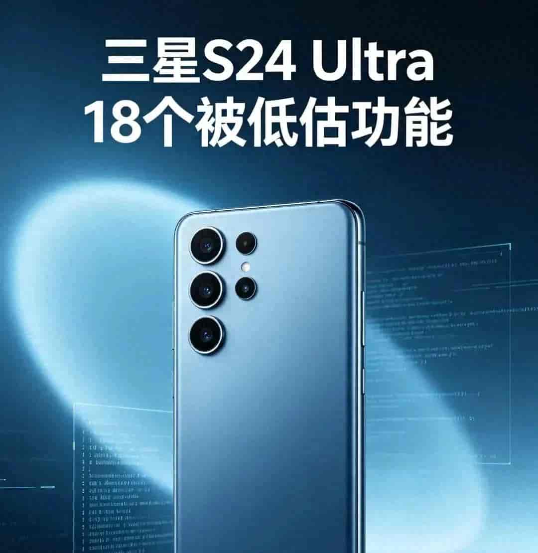 难怪觉得不好用!三星S24 Ultra这18个功能,90%人都没开