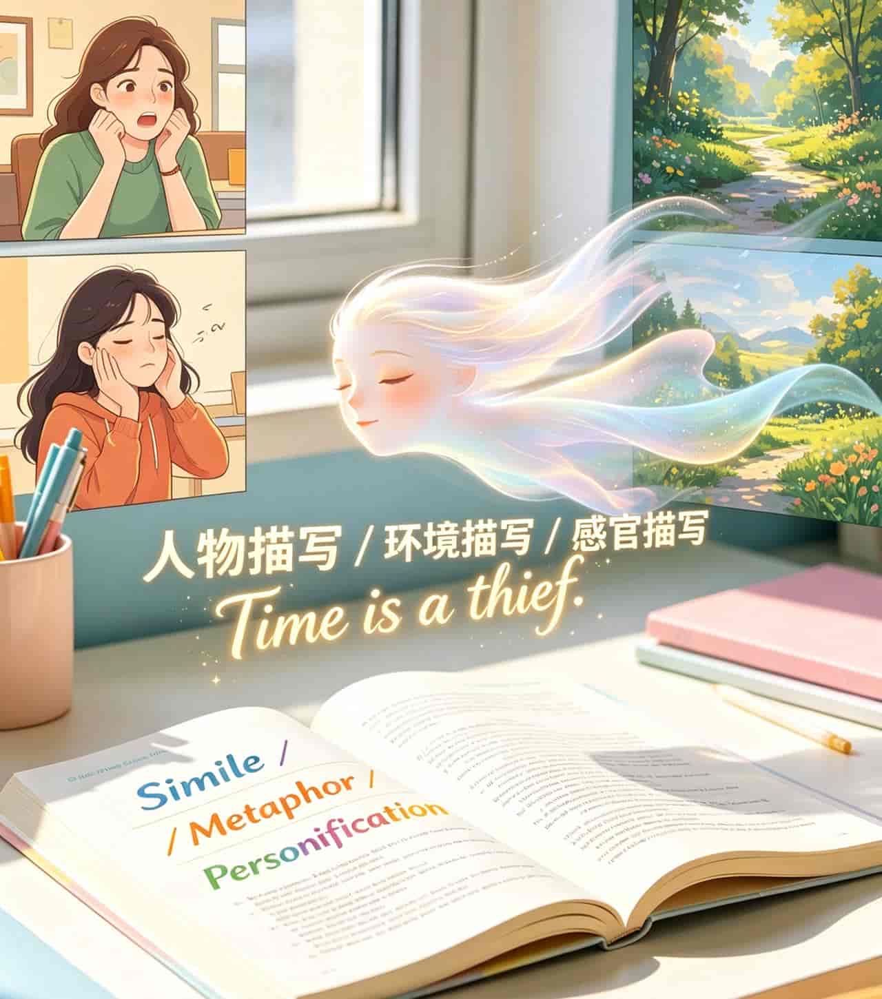 中高考英语200组同义替换词完整版(分类+例句)