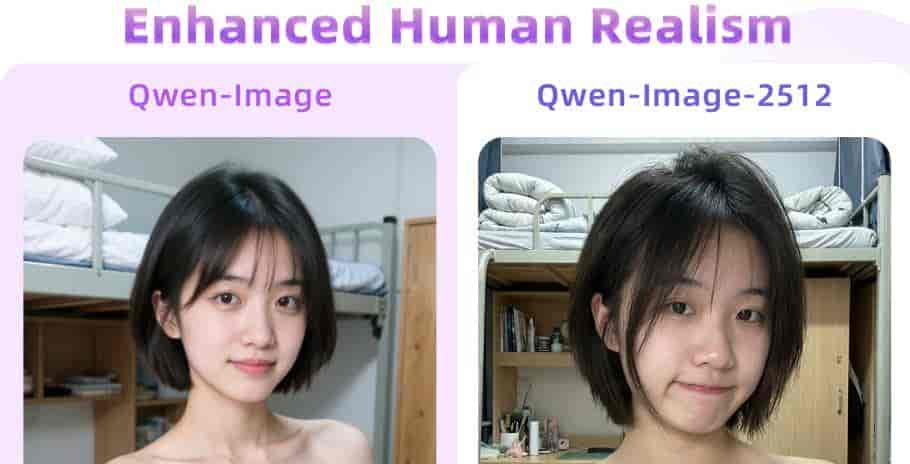 阿里通义新年礼:开源Qwen-Image-2512告别乱码与塑料感